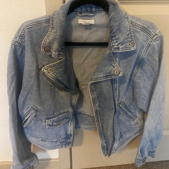 Denim Motto Jacket - Picture 1 of 3